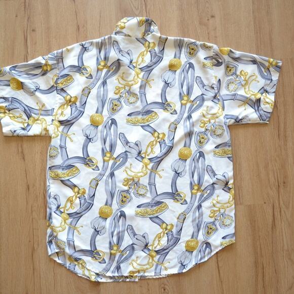 Vintage Le Caviar Silky Button Down Shirt - Picture 4 of 4